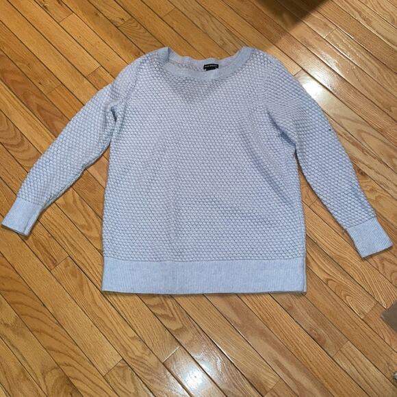 Club Monaco alpaca sweater powder blue medium - Picture 3 of 10